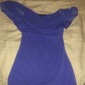 Express bodycon shirt